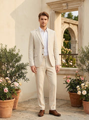 100% Linen Comfortable Suit