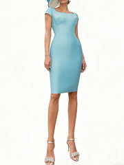 2 Pieces A-Line/Princess Long Sleeves Mother of the Bride Dresses with Bowknot